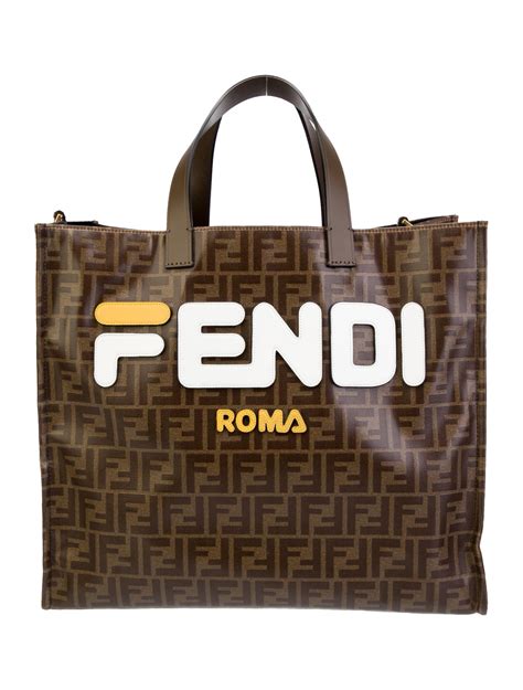 fendi fila tote bag|fendi same as fila.